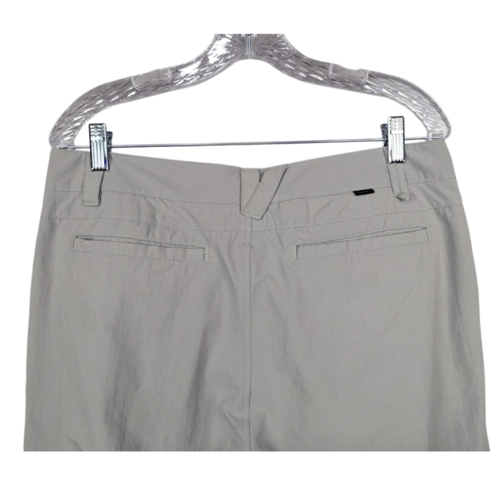 Oakley Size 34 Regular Fit Gray Pants Nylon/Elastane Blend - Picture 3 of 9